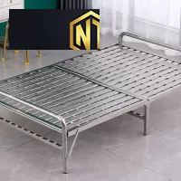 GIƯỜNG XẾP INOX TIỆN LỢI , DỄ DÀNG VỆ SINH